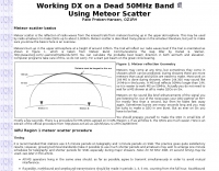 DXZone Meteor scatter basics