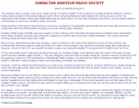 What is amateur radio