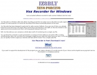 Vox Actuated Recorder for Windows