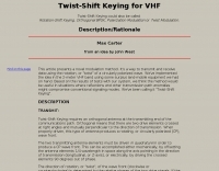 Twist-Shift Keying, Rotation-Shift Keying