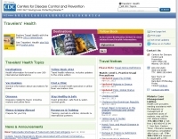 CDC Travelers' Health Picture