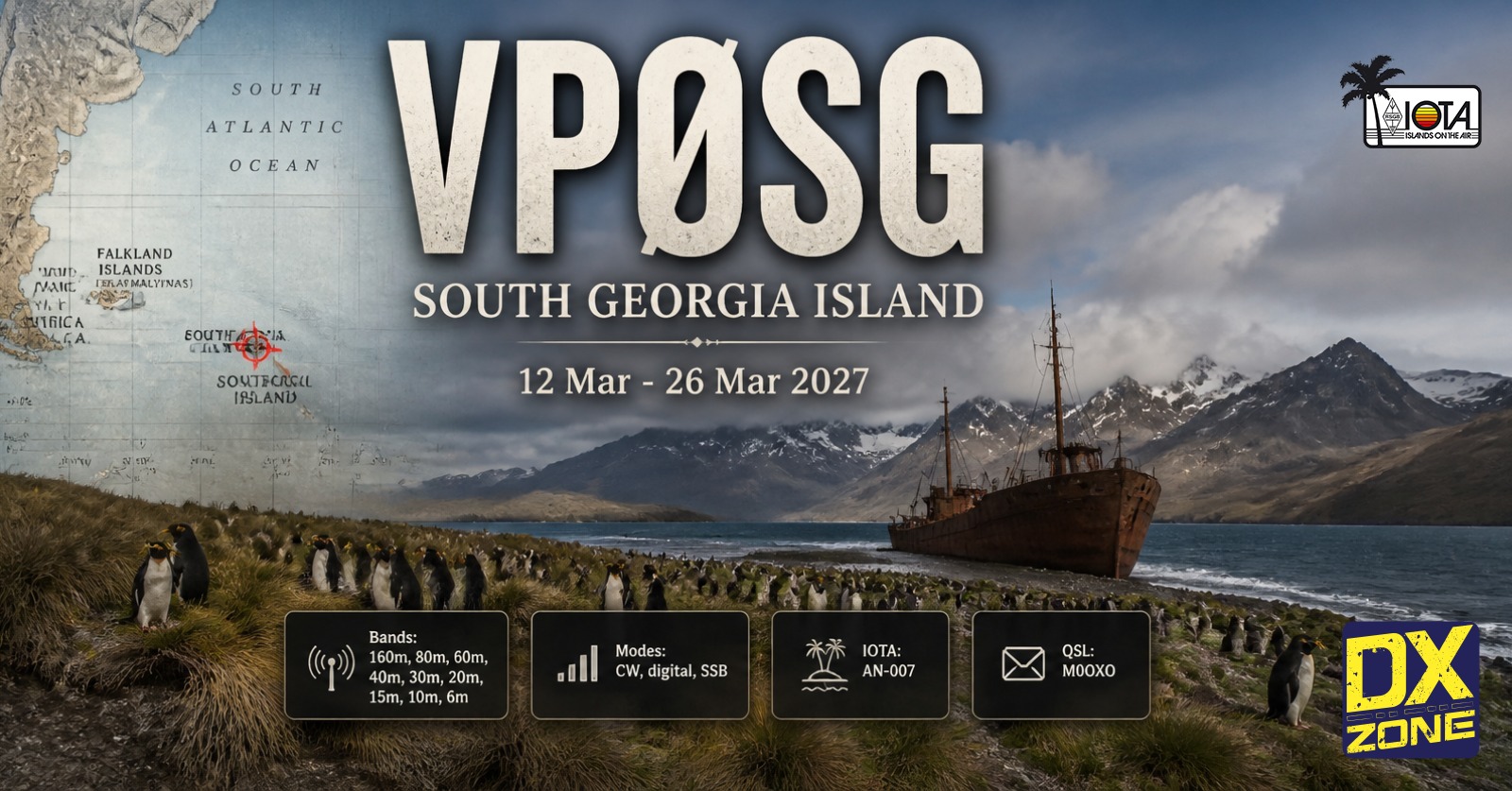 VP0SG — South Georgia Island DXpedition