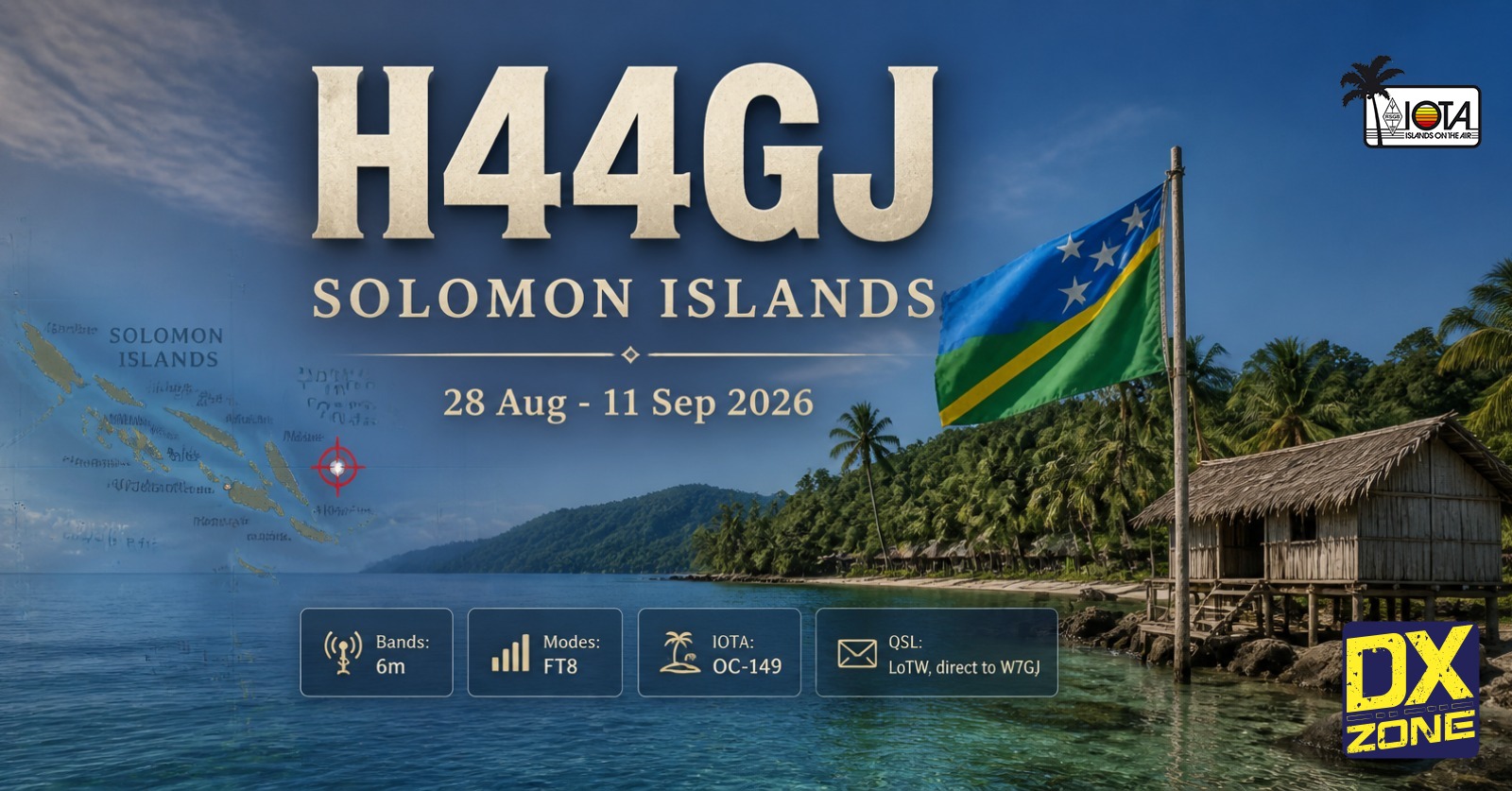 H44GJ — Solomon Islands DXpedition