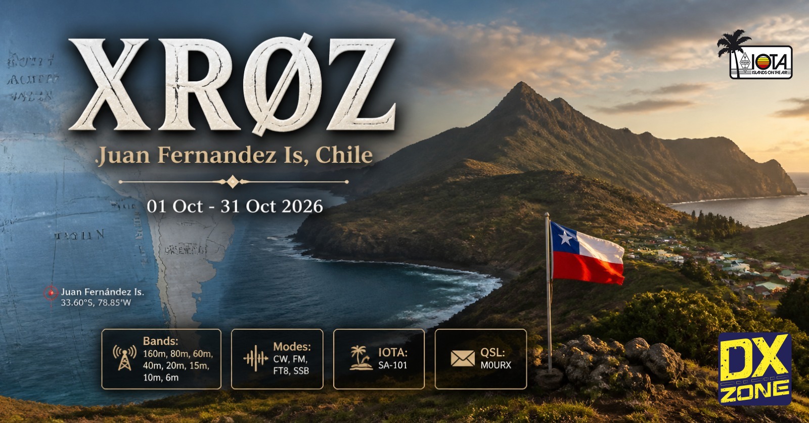 XR0Z — Juan Fernandez Is DXpedition