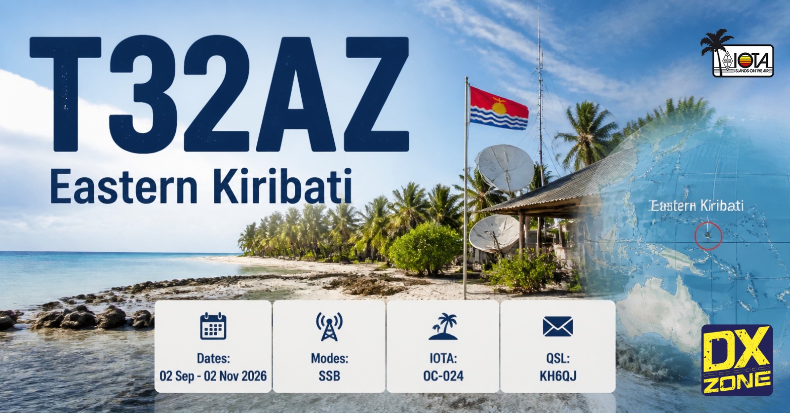 T32AZ Eastern Kiribati