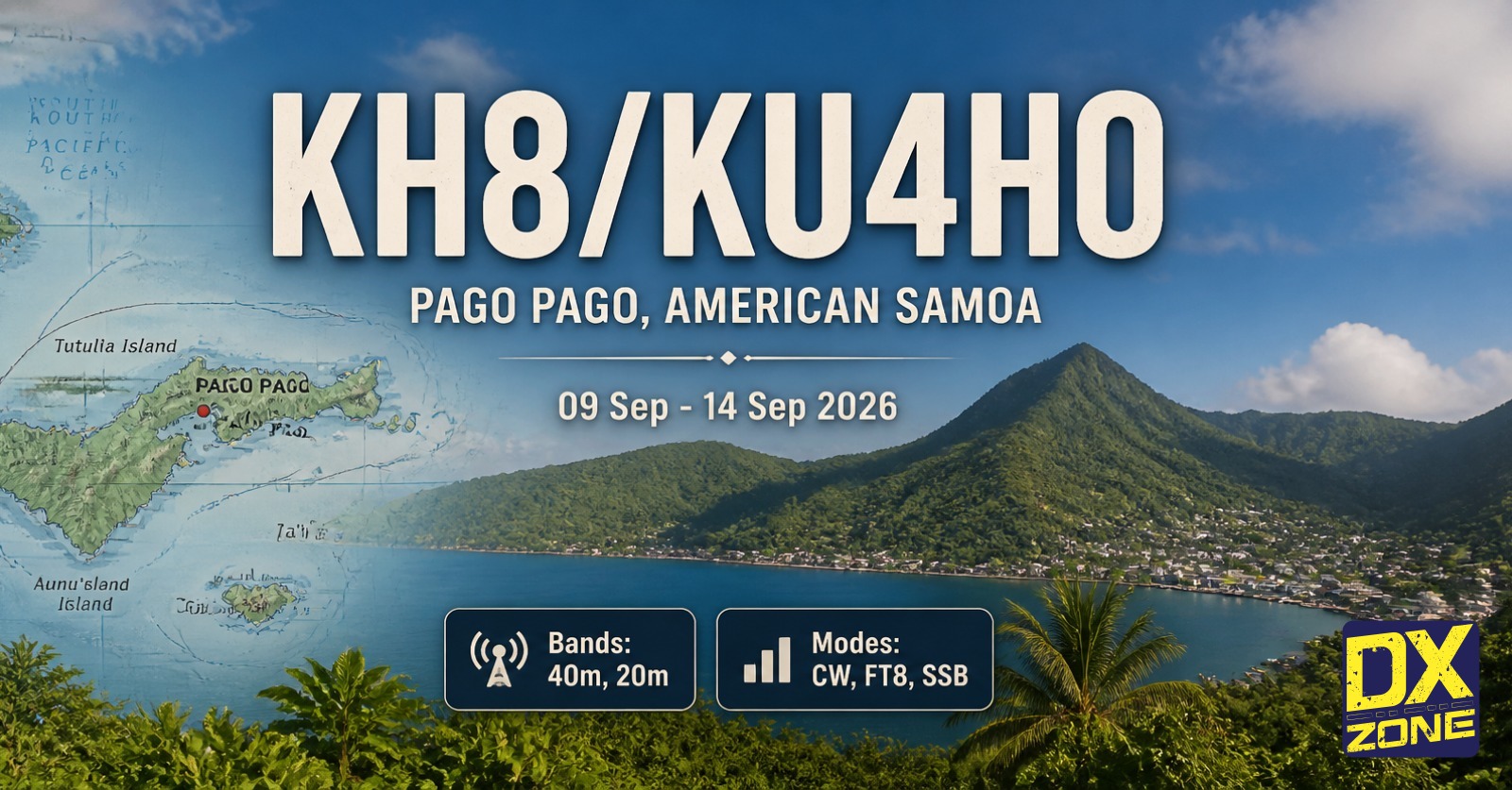 KH8/KU4HO — American Samoa DXpedition