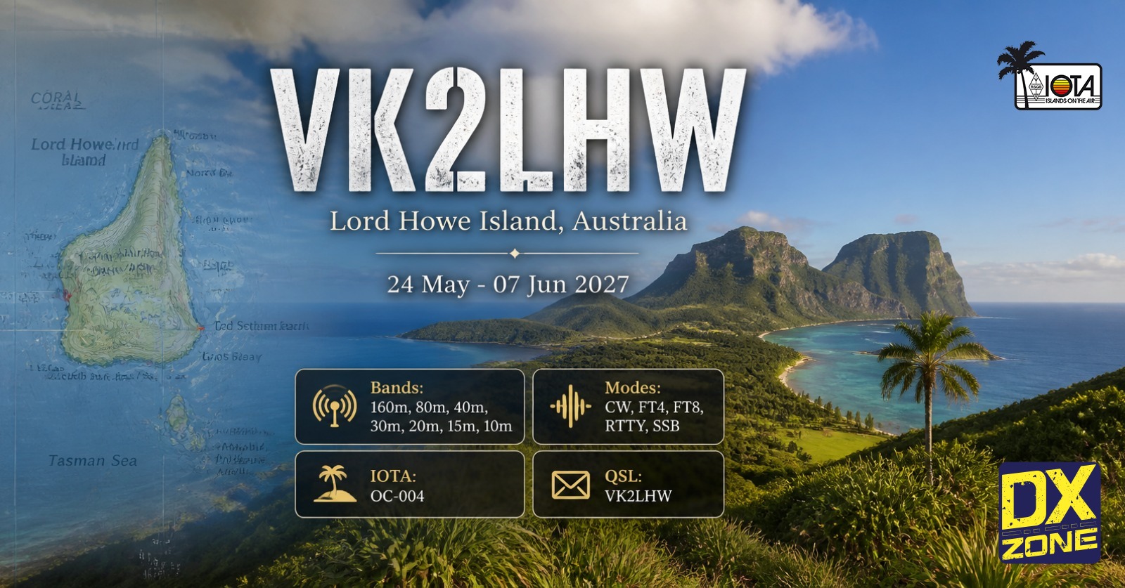 VK2LHW — Lord Howe Island DXpedition