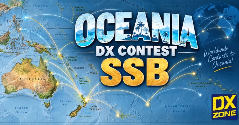 Oceania DX Contest, Phone — Contest Perpetual Calendar | DXZone
