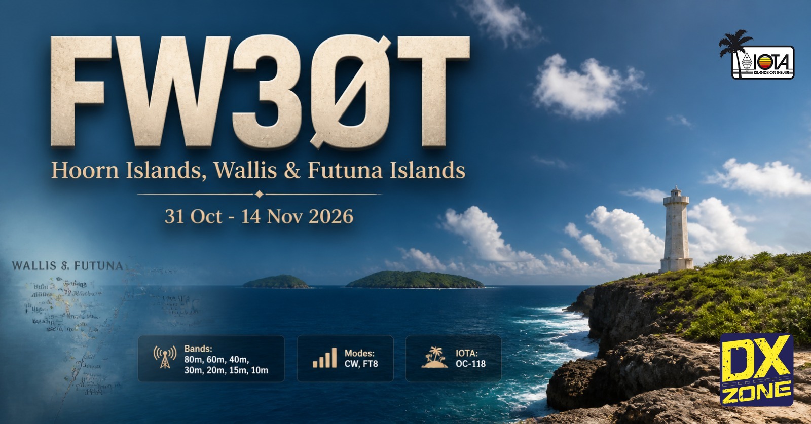 FW3GT — Wallis & Futuna Islands DXpedition