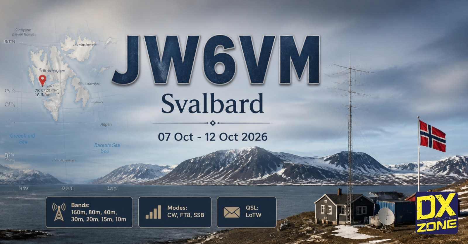 JW6VM — Svalbard DXpedition