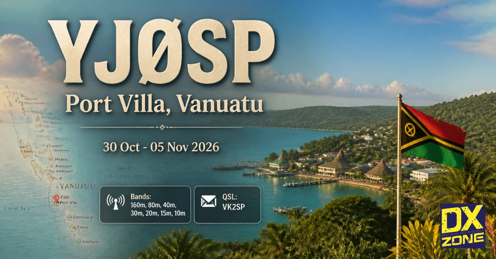 YJ0SP — Vanuatu DXpedition