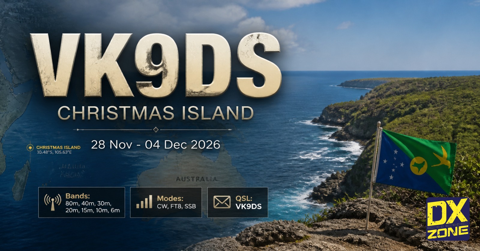 VK9DS Christmas Island