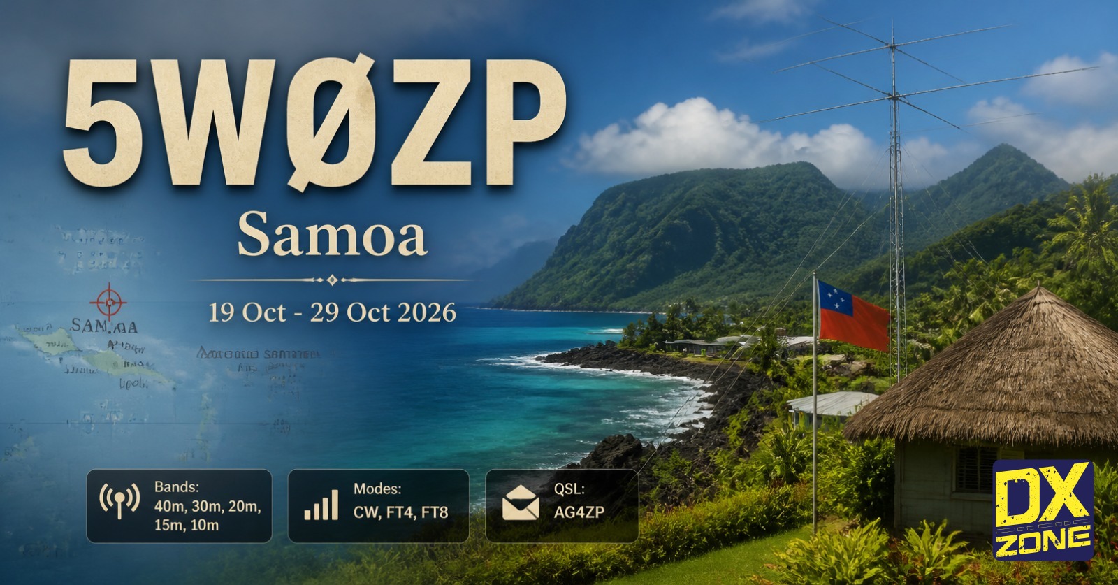 5W0ZP Samoa