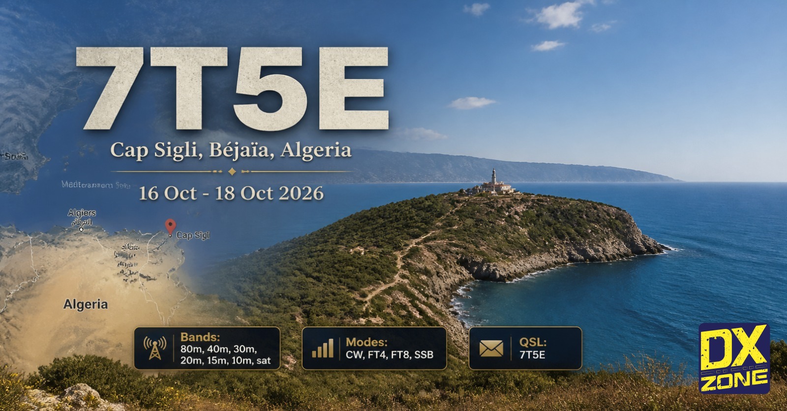 7T5E — Algeria DXpedition