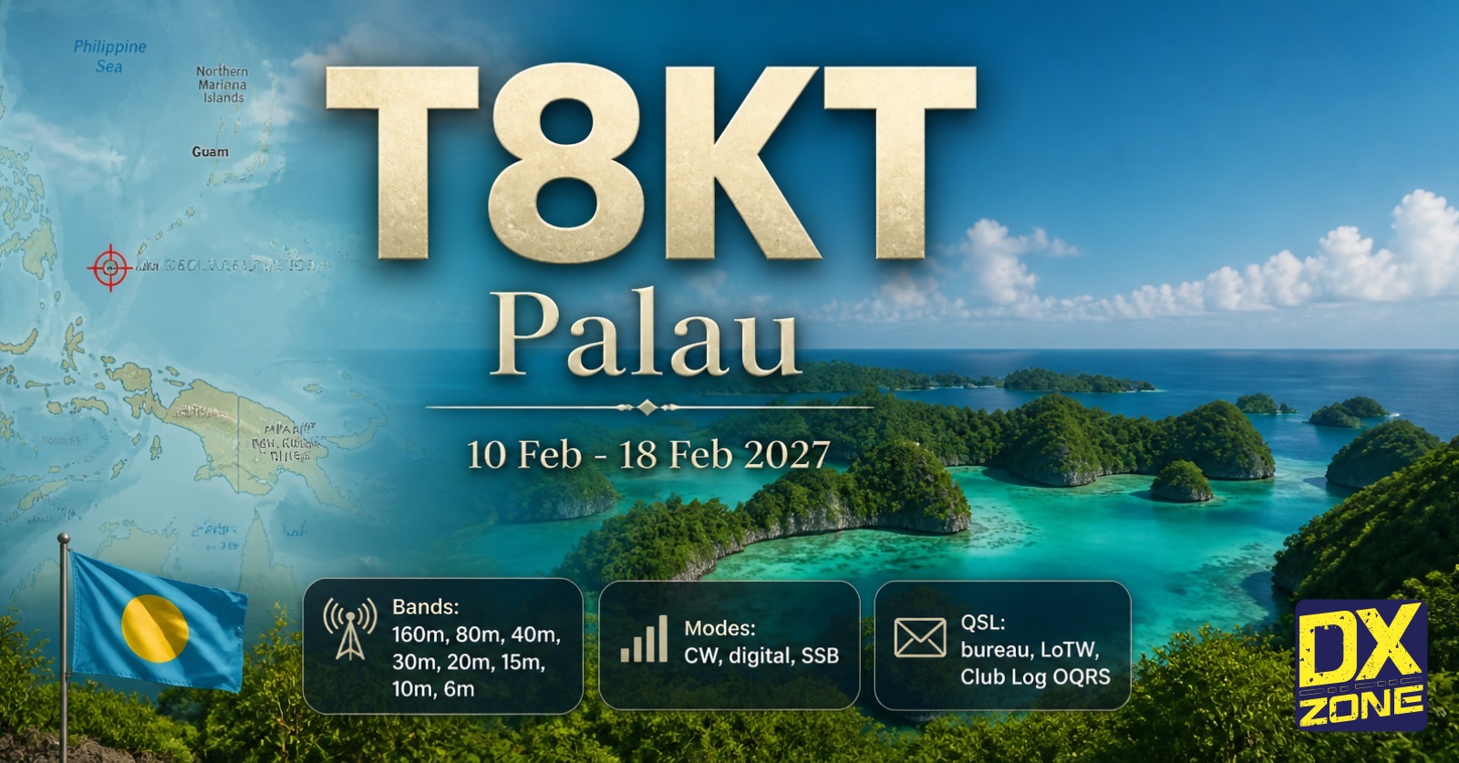 T8KT — Palau DXpedition