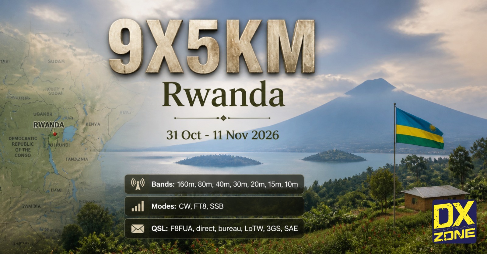 9X5KM Rwanda