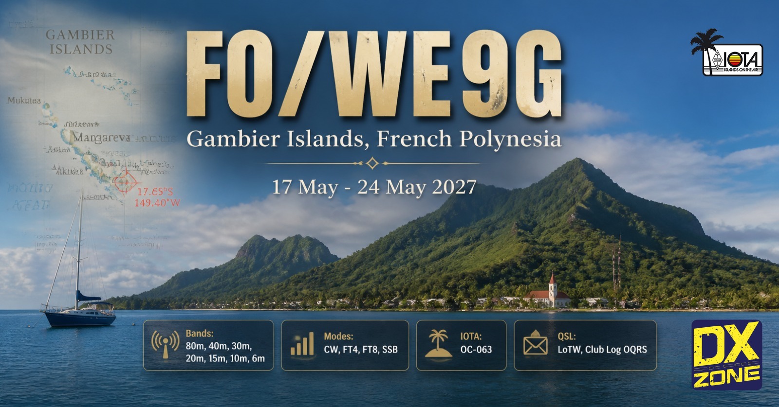 FO/WE9G — French Polynesia DXpedition