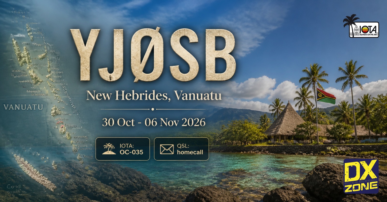 YJ0SB — Vanuatu DXpedition
