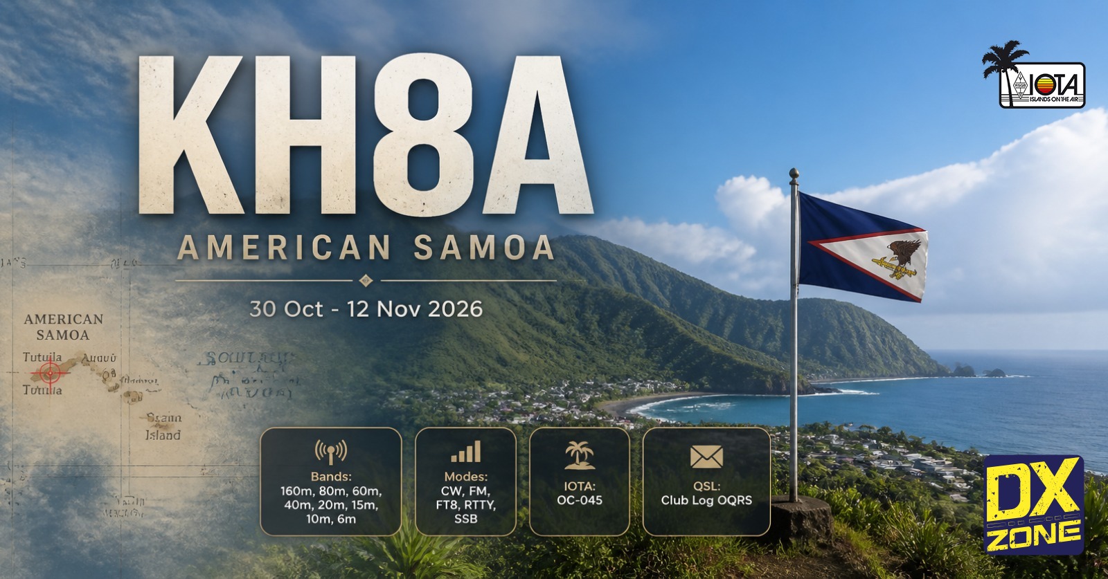 KH8A — American Samoa DXpedition