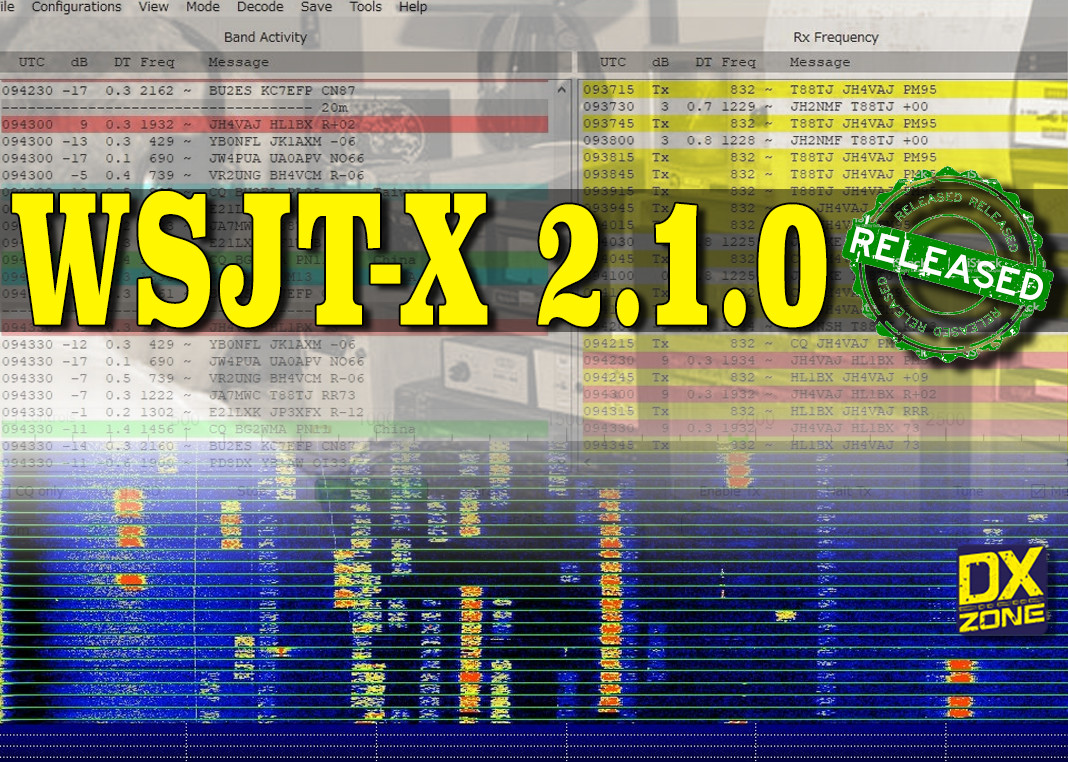 WSJT X Version 2 1 0 Released WSJT X Version 2 1 0 Released