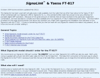 SignaLink SL-1 and Yaesu FT-817