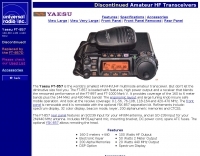 Yaesu FT-857 specifications