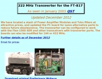 222 MHz Transverter for the FT-817
