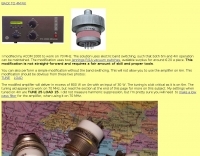 Acom 1000 70 Mhz modification