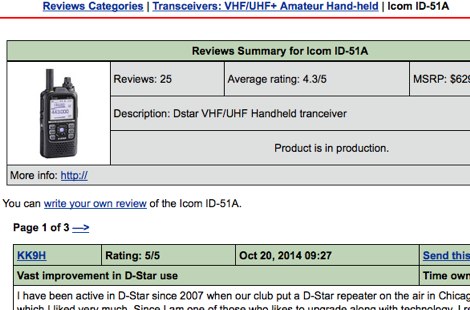 eHam ICOM ID-51A review