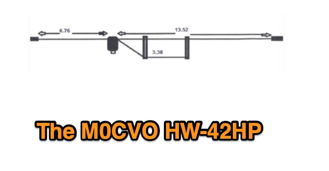 The M0CVO HW-42HP OCF Antenna