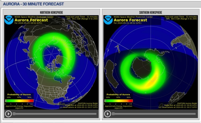 Aurora Forecast - A Short-Term Forecast and Its Impact