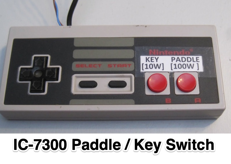 IC-7300 Paddle or Key Arduino-based solution