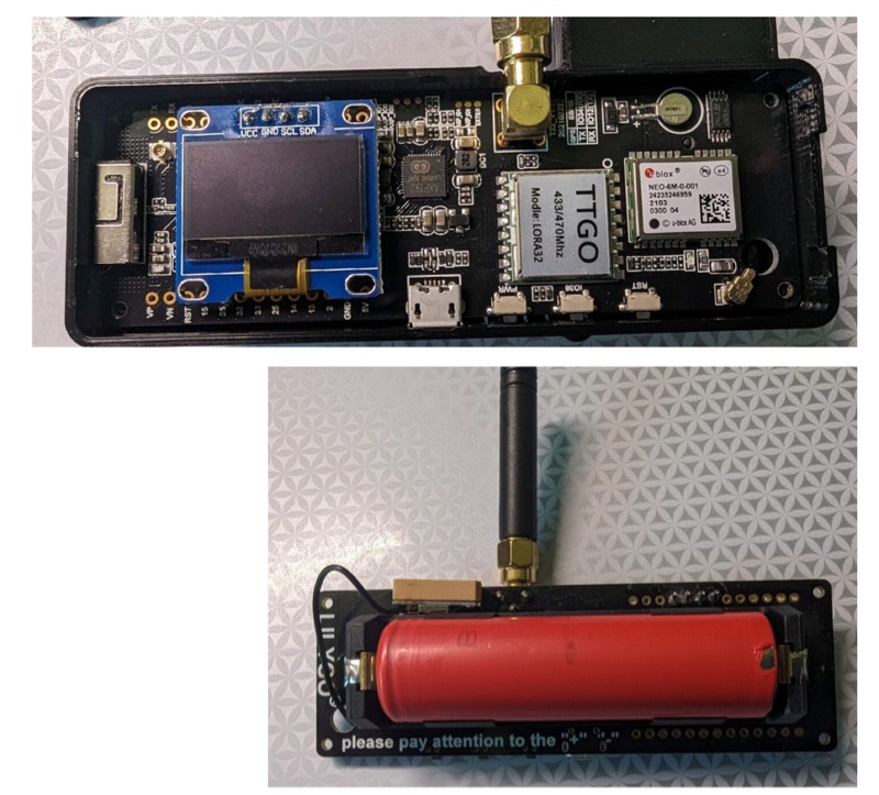 LoRa 433 MHz APRS iGate and Tracker Construction