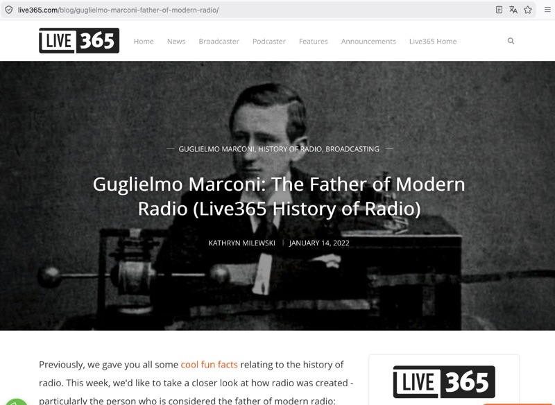 Guglielmo Marconi: Early Wireless Telegraphy and Shortwave Development