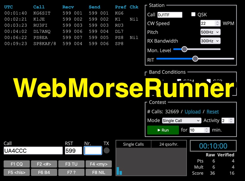 Web Morse Runner