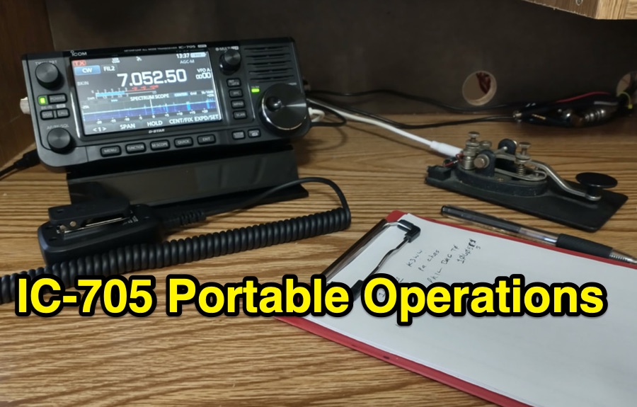 IC-705 Portable Operations and Antenna Solutions