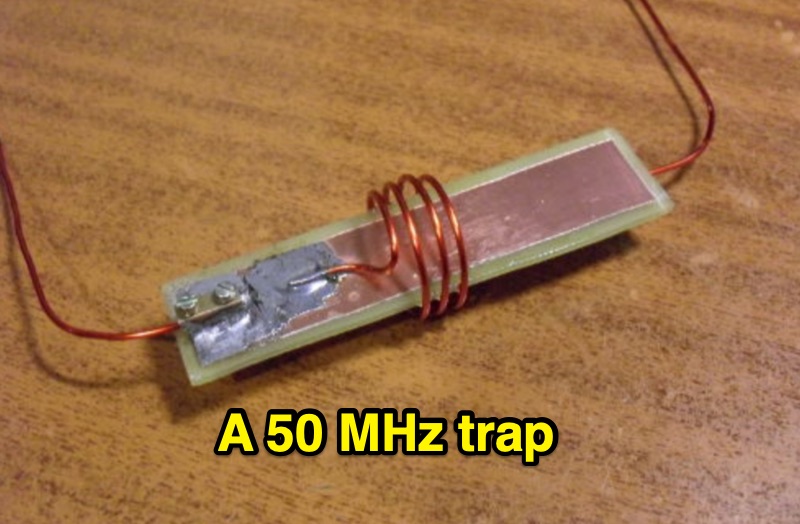 Building and Testing 50 MHz Traps for Antenna Experiments