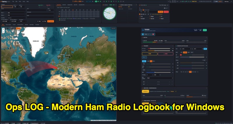 OpsLog: A Modern Ham Radio Logbook for Windows
