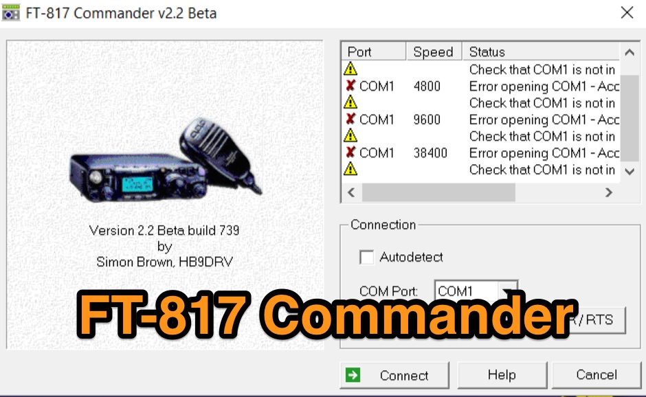 FT-817 Commander